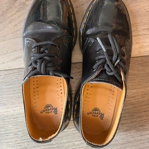 Patent leather Doc martens